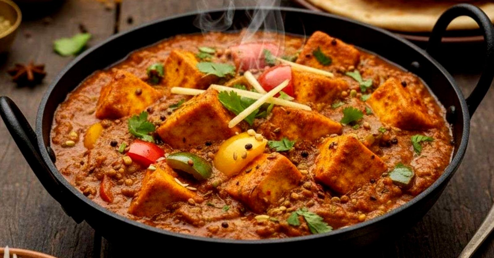 Kadai Paneer Recipe