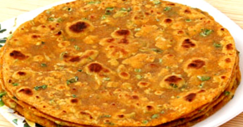 Mooli besan paratha recipe