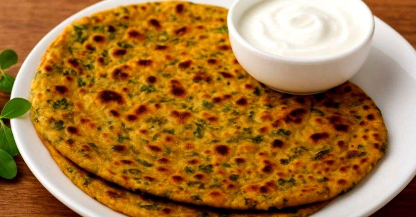 Methi Paratha Recipe