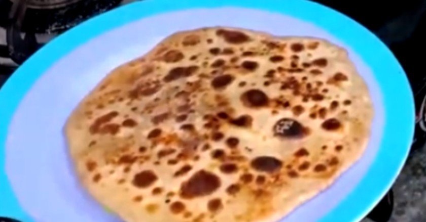 Mooli besan paratha recipe