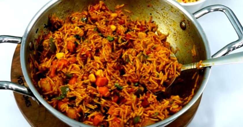 South Indian Tomato rice recipe in Hindi