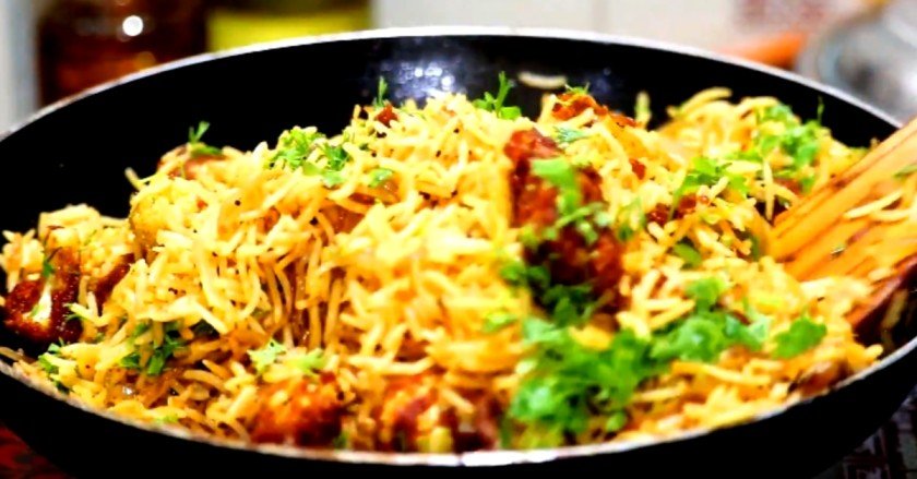 Gobi fried rice recipe