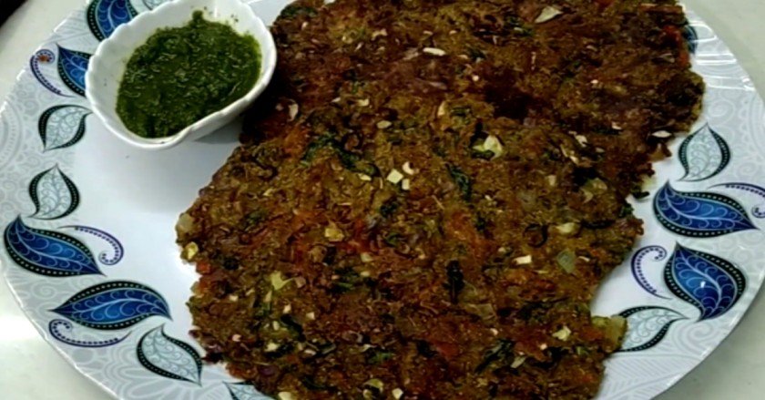 masala bajra roti recipe