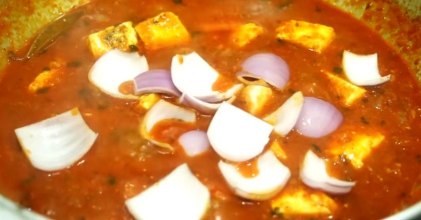 Onion Tomato Paneer Recipe