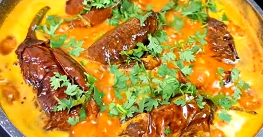 Baingan masala curry recipe