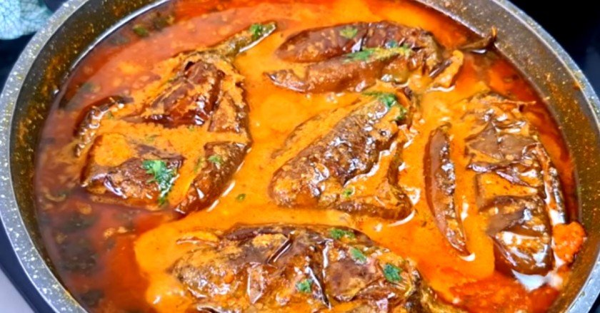 Baingan masala curry recipe