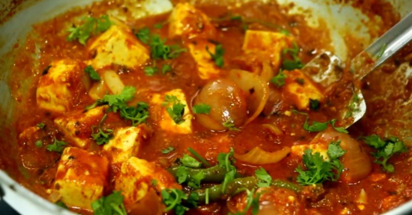 Onion Tomato Paneer Recipe