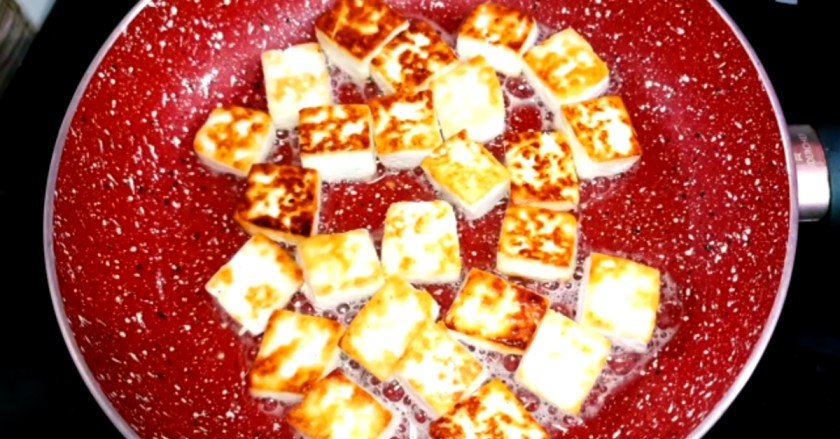 Matar paneer rice recipe