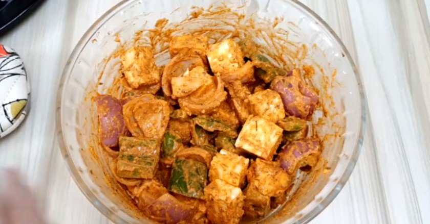 Paneer Tikka Recipe Air Fryer