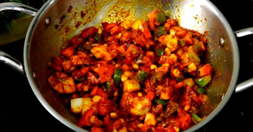 South Indian Tomato rice recipe in Hindi
