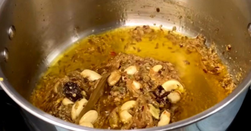 Kaju paneer pulao recipe