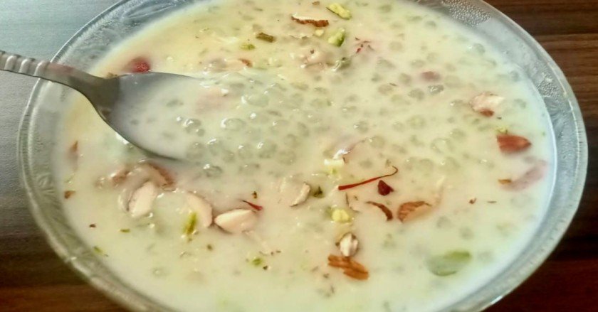 sabudana kheer recipe