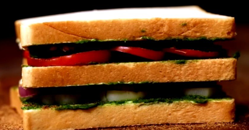 veg sandwich recipe