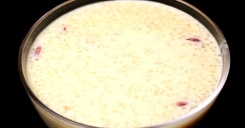sabudana kheer recipe