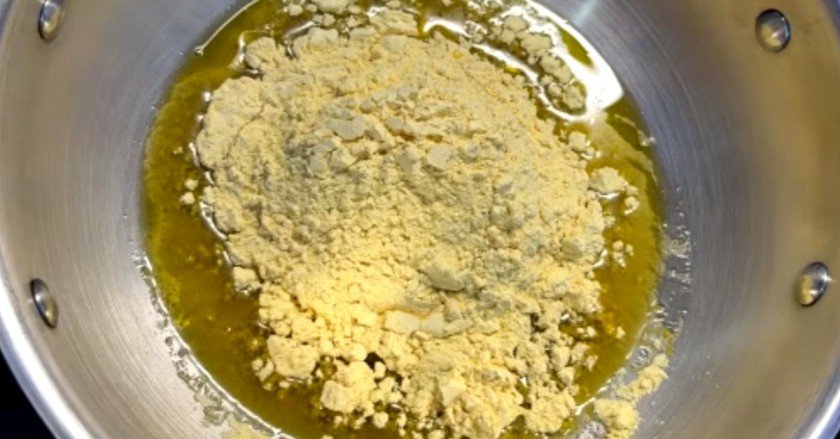 besan halwa recipe